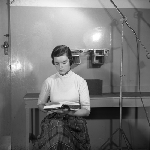 Cover image for Photograph - Unidentified woman with a book