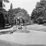 Cover image for Photograph - City Park, Launceston, wrought iron drinking fountain