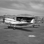 Cover image for Photograph - Aero Club Headquarters, Aero Club plane "Chipmonk"