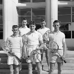 Cover image for Photograph - New Town Technical College, Tennis team