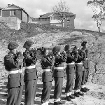 Cover image for Photograph - New Town Technical College, Army cadets in training