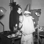 Cover image for Photograph - Visual Aids Centre, Christmas Party, D. Ibbott
