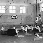 Cover image for Photograph - Hobart Technical High School, Physical Education class