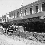 Cover image for Photograph - Hobart, road works on Liverpool Street