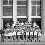Cover image for Photograph - Hobart Technical High School, ANZAC sports team