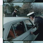 Cover image for Film - Apprehending Drunken Drivers - training film for police cadets on the correct proceedures for apprehending drunken drivers, Tasmanian Film Corporation production.