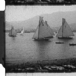 Cover image for Film - Hobart scenes- includes Elwick races, boats on Derwent River, Sandy Bay beach and 'Lure of the Road' featuring trout fishing,