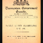 Cover image for Classification lists, 1919, 1922, 1924