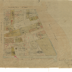 Cover image for Map - Sprents Page 23  - Bounded by Liverpool, Park, Collins and Campbell Streets (Section T) Hobart