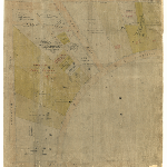 Cover image for Map - Sprents Page 25A - Bounded by Lansdowne Cres, Knocklofty Terrace, Augustus Terrace, and Hill Streets (Sections W2 and V2) West Hobart
