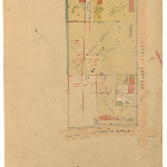 Cover image for Map - Sprents Page 67 - Vicinity of Argyle, Burnett & Elizabeth Streets (Sec K2) includes land acquired for the Hydro Electric Commission Hobart
