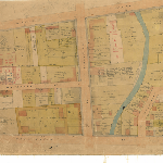 Cover image for Map - Sprents Page 6  - Bounded by Murray, Collins, Harrington and Bathurst Streets (Section O, Section V) Hobart