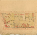 Cover image for Map - Sprents Page 7  - Bounded by Brisbane St, Argyle, Melville and Elizabeth Streets (Section Pp) Hobart