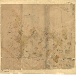 Cover image for Map - Hobart 113 - Plan of Sections H3, G3, F3, E3, Z2 Ii and G2 bounded by Forest Road, Hobart,  (formerly page 61 of Sprent's Book) - surveyor S Wenthorpe Hall