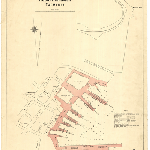 Cover image for Map - Hobart 124 - Plan of Hobart Harbour  - surveyors Huckson and Hutchinson