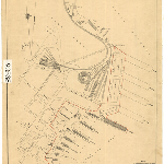 Cover image for Map - Hobart 132 - Plan of Hobart Harbour - surveyors Hutchinson & Walker
