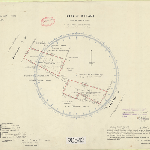 Cover image for Map - Hobart 136 - City of Hobart between Brisbane & Melville Streets - surveyor W F Darling