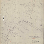 Cover image for Map - Hobart 155 - Plan of Hobart Harbour showing boundaries between the Marine Board, the City Council and the railway department - Hutchison Engineer