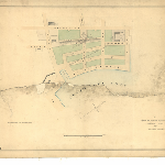 Cover image for Map - Hobart 20 - Plan of Proposed improvements in Sullivans Cove, Hobart -  F S Edgar Draftsman