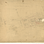 Cover image for Map - Hobart 36 - Plan of Allotments below Davey Street, Hobart