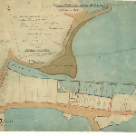 Cover image for Map - Hobart 37 - Plan of Hunter Street Pier , Hobart- surveyor J E James Erskine Calder (Field Book 947)