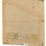 Cover image for Map - Hobart 44 - Grants bounded by Anglesey, Macquarie, Elphinstone and Adelaide Streets, Hobart - surveyor James Sprent