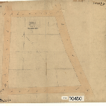Cover image for Map - Hobart 47 - Plan of allotments Adelaide to Davey Street, Elphinstone to Anglesey Streets, Hobart- surveyor James Sprent