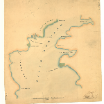 Cover image for Map - Hobart 53A - Plan of River Derwent and shoreline Hobart - surveyor Robert Power