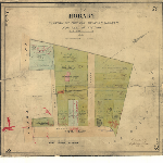 Cover image for Map - Hobart 55 - Plan of portion of the Old Convict Garden, Hobart for sale by Auction - surveyor Tully
