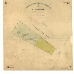 Cover image for Map - Hobart 58 - Plan of Hobart Town - Paternoster Row  Hobart - surveyor A Morrison (See Sprent's Book page 60)