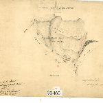Cover image for Map -  Hobart 61 - Plan of St Georges Burial Ground, Hobart - Surveyor Smith