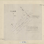 Cover image for Map - Hobart 71A - Plan of Wellington Buildings, Hobart - surveyor Mr Hall