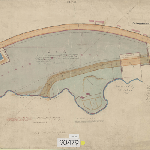 Cover image for Map - Hobart 74 - Plan of allotments, Garden Cres, Hobart - surveyor James Erskine Calder (Field Book 941)