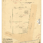 Cover image for Map - Hobart 88 - Plan of part of Kermode's Estate, St George Hill, Battery Point, Hobart Sec F5 - surveyor George George Lovett