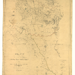 Cover image for Map - Exploration Chart 2 - South Esk, Macquarie and Elizabeth Rivers - surveyor W Wedge Darke