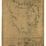 Cover image for Map - Historic Plan 1 - chart of Van Diemens Land by M Flinders, south coast sheet VI published 4/2/1814, including insets of Sullivans Cove and south-east Tasmania