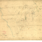 Cover image for Map - Exploration Chart 14 - sketch map of the Pieman River and vicinity - surveyor Charles Sprent