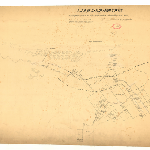 Cover image for Map - Exploration Chart 19 - plan of exploration survey of Junee and Russell Falls River Valley - surveyor Thomas Frodsham