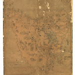 Cover image for Map - Historic Plan 5 - map of the colony of  Van Diemens Land by George Frankland, Surveyor-General