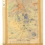 Cover image for Map - Exploration Chart 30 - sketch map as a guide to tracks, features, directions and grades for Cradle Mountain and Valley