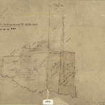 Cover image for Map - Somerset 57 - parish of Lennox, showing lands for soldier settlement including various landholders, Isis River and Macquarie River (Field Book 789) landholders ALLISON F, GATENBY A,