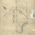 Cover image for Map - Somerset 62 - parish of Abercrombie, Isis River, York Lagoon, Auburn and various landholders - surveyor Adam Jackson (Field Book 791) landholder BAYLES J