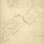Cover image for Map - Somerset 69 - parishes of Lennox and Bathurst, Isis and Macquarie Rvs, Launceston to Campbell Town rd, rd by Macquarie Rv to Ross, road by Isis Rv to Auburn, road to Miller's Marsh, surveyor James Scott (Field Book 798) landholder BAYLES JJ