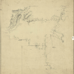 Cover image for Map - Somerset 76 - parish of Oatlands, plan from actual survey showing township of Oatlands, Blackman's River, Antill Ponds and Stringybark Creek - surveyor James Hurst