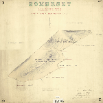 Cover image for Map - Somerset 84 - parish of Exmouth, road to lakes district and various landholders - surveyor W Alcock Tully landholder MORRISON A