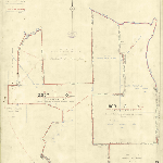Cover image for Map - Somerset 112 - parish of Cleveland, including Epping, South Esk River, Main Road, Cleveland and various landholders - surveyor RA Terry (Field Book 847) landholder C L SETTLEMENT PURPOSES