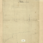 Cover image for Map - Pembroke 5 - parishes of Orford and Buckland, showing 1000 acres of Clement Gatehouse's grant and Prossers River
