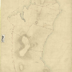 Cover image for Map - Pembroke 23 - diagram from actual survey in vicinity of Little Swanport including Spring Bay road and various landholders (Field Book 698)
