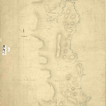 Cover image for Map - Pembroke 25 - showing coast from near Little Swan Port Bay to Prossers Bay including Grinstone and Spring Bays - surveyor Hall