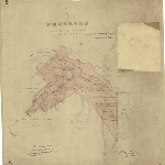 Cover image for Map - Pembroke 43 - parish of Sorell, Sorell Rivulet, Orielton Rivulet, Simpson's Creek and various landholders (Field Book 706) landholder HODGSON W
